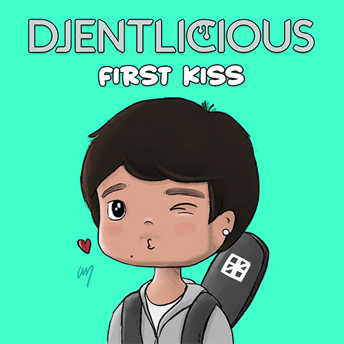 Portada del Single Djentlicious - First Kiss